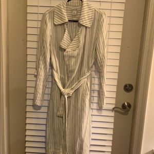 Rachel Zoe RARE! white/black striped dress - Small